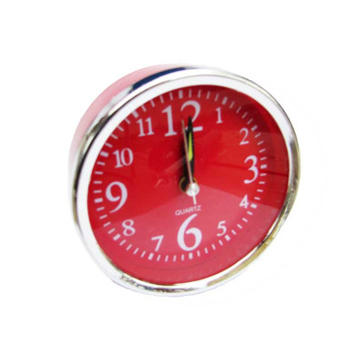 Table clock with color alarm